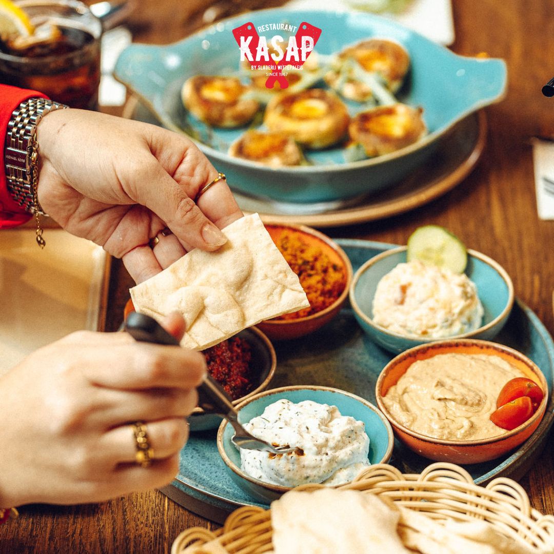 Turkish meze selection